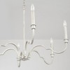 Capital Lighting Demi 6 - Light Chandelier in  Winter White - 3 of 4