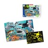 The Learning Journey International Puzzle Doubles Floor Puzzle Glow in the Dark Sea Life 100pc - 3 of 4