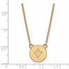 Black Bow Jewelry 14k Yellow Gold Plated Sterling Silver Winnipeg Jets NHL Necklace 18 Inch - 2 of 4