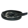 CTM Kid's Skinny Dress Belt (Pack of 2 Colors) - image 2 of 4