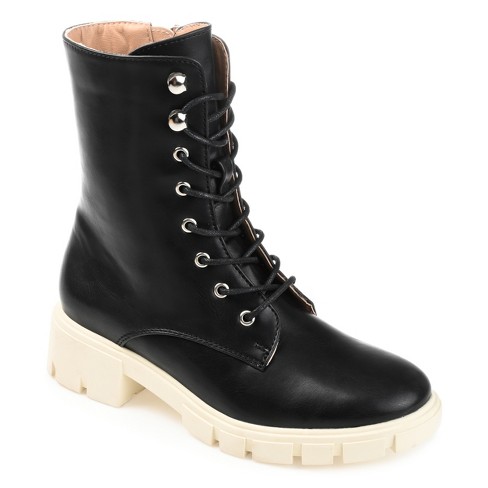 Womens black outlet combat boots target