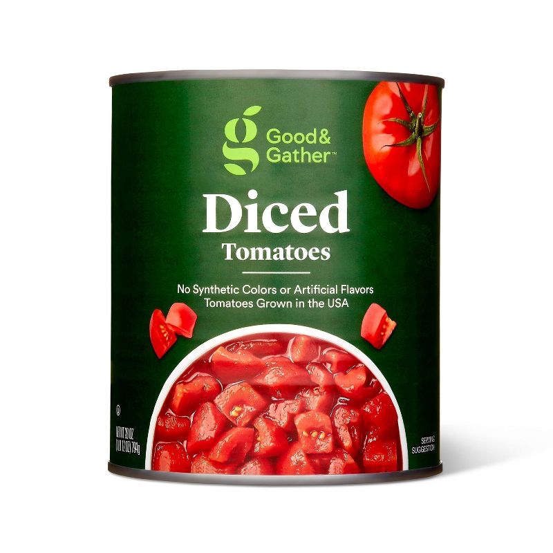 Diced Tomatoes 28oz - Good &#38; Gather&#8482;, 1 of 4