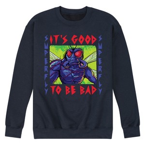 Men's - Teenage Mutant Ninja Turtles Mutant Mayhem - Superfly Good To Be Bad Graphic Fleece Sweatshirt - 1 of 4