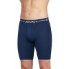 Jockey Men's Organic Cotton Stretch 9.5" Long Leg Boxer Brief - 3 Pack - 2 of 4