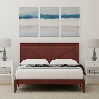 Hub Styler Farmhouse Solid Wood Platform Bed