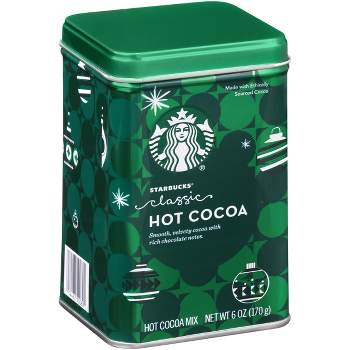 Starbucks Classic Hot Cocoa Tins - 6oz