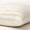 Woven Striped Throw Pillow Neutral/Dark Tan - Threshold™ designed with Studio McGee - 4 of 4