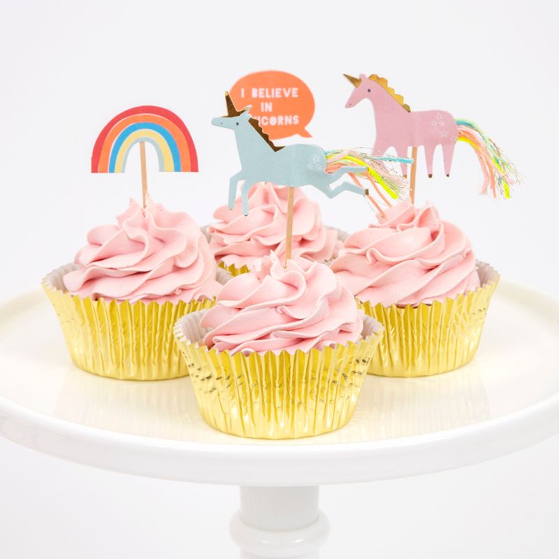 Meri Meri I Believe In Unicorns Cupcake Kit (Pack of 24), 2 of 8