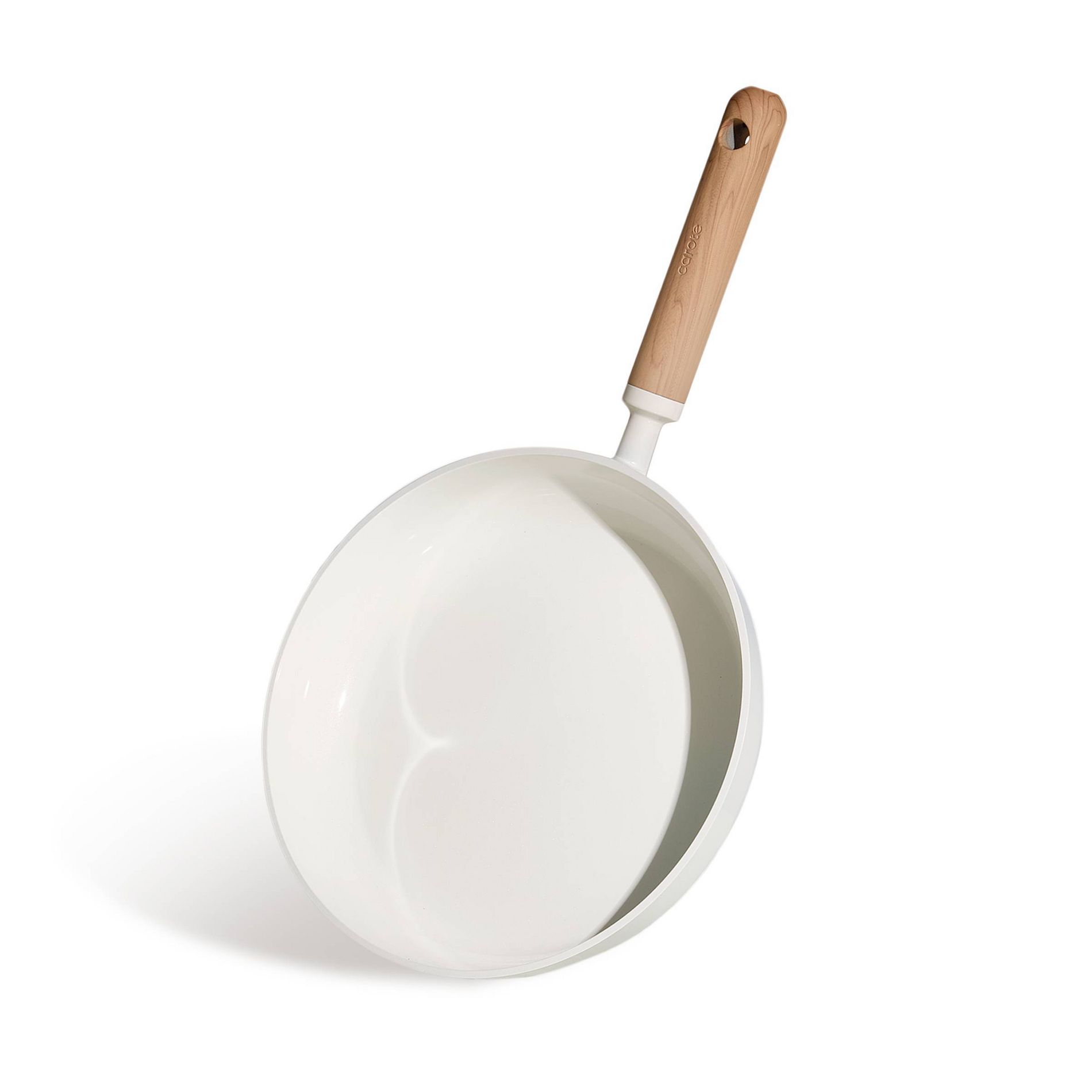 Carote Ceramic Nonstick Fry Pan Cream