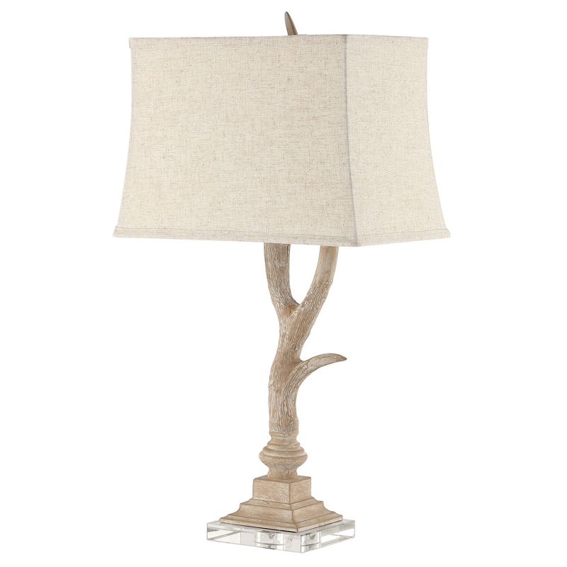 29.5" Antler Rustic Resin/Crystal LED Table Lamp (Includes LED Light Bulb) - JONATHAN Y, 1 of 10