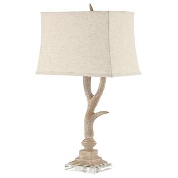 29.5" Antler Rustic Resin/Crystal LED Table Lamp (Includes LED Light Bulb) - JONATHAN Y