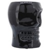 Sagebrook Home Ceramic Skull Vase - Contemporary Decorative Skull Vase for Succulents or Small Plants - Indoor or Outdoor Skull Vase - 4 of 4
