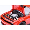 2022 Dodge Challenger SRT Jailbreak Torred with Red Interior 1/18 Model Car by Autoart - 3 of 4