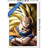 Trends International Dragon Ball Z: Cell Saga - Goku Super Saiya Framed Wall Poster Prints - 3 of 4