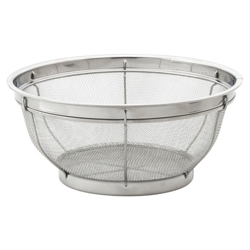 Metal colander shop target