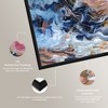 Art Remedy Doll Memories - Bold Watercolor Geode Pastel Color Abstract Wall Art Framed - 4 of 4