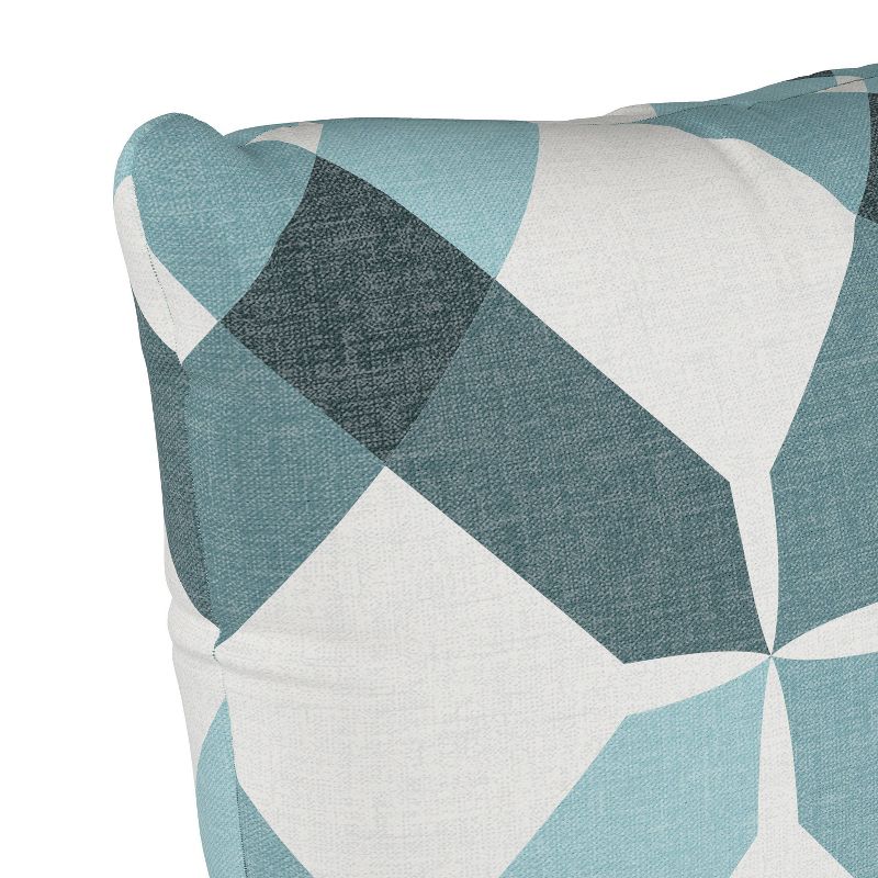 18&#34;x18&#34; Polyester Pillow in Hanna Teal - Skyline Furniture, 4 of 7