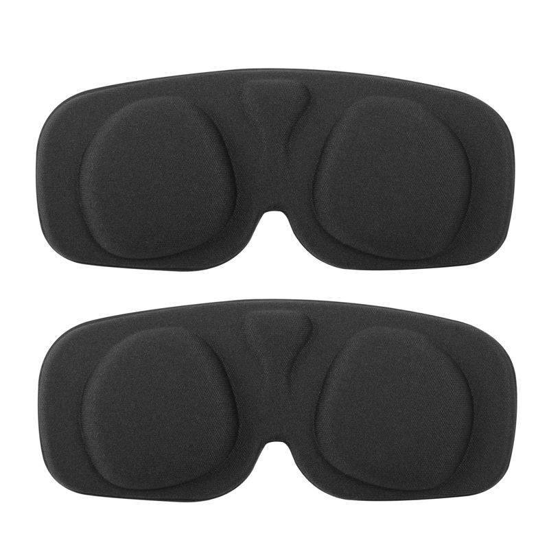 Insten 2 Pack Lens Protector Cover for Oculus Quest 2, Protective, Anti-Dust & Anti-Scratch VR Pad, Black, 4 of 10