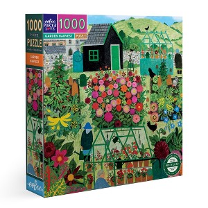 eeBoo Piece & Love: Garden Harvest Square Puzzle 1000 Pieces - 1 of 4