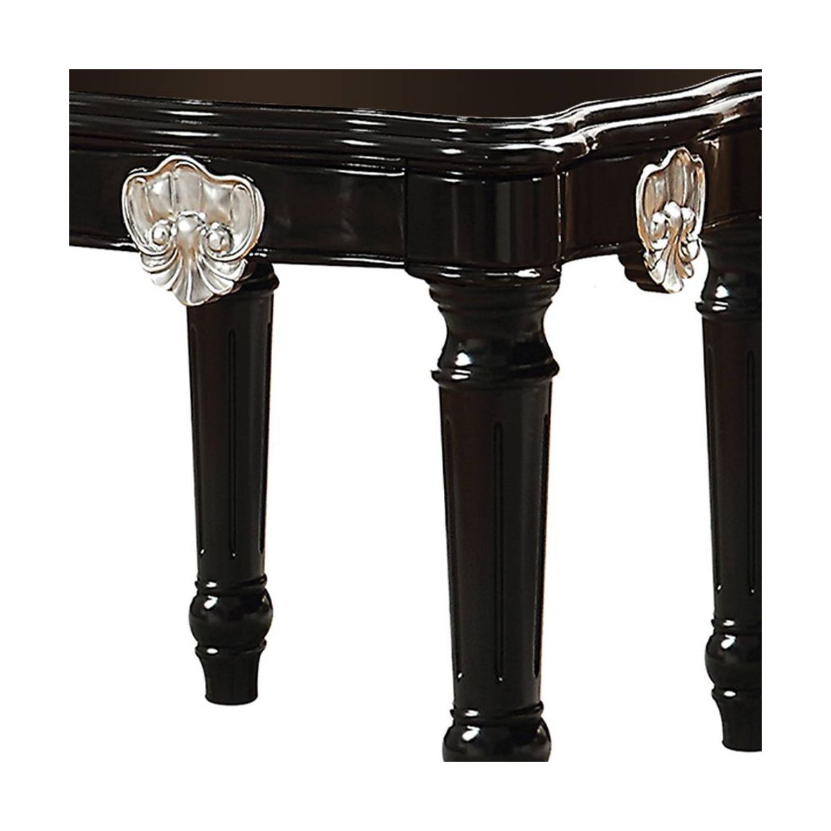 Acme Furniture Ernestine Accent Table Black - thumbnail 5
