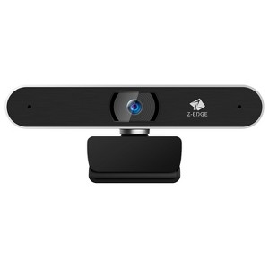Z-EDGE™ Full HD 1080p 2.0-MP Auto-Focus Webcam with Built-in Stereo Microphones, ZW511 in Black - 1 of 4