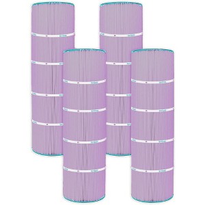 Hurricane 4 Pack HF7468-04P Platinum Purple Pool Filter Cartridge for PJAN115, Unicel C-7468, Filbur FC-0810, Jandy Industries CL460, CV460 - 1 of 4