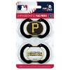BabyFanatic Officially Licensed Unisex Pacifier 2-Pack - MLB Pittsburgh Pirates - 3 of 4