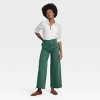 Women's High-Rise Sailor Wide Leg Ankle Jeans - Universal Thread™ - 3 of 4