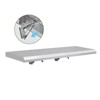 Folding Concession Shelf  - 304 Stainless Steel, Wall Mount, Drop Down, for Food Truck, BBQ, Restaurant - 4 of 4