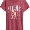 Women's - Strawberry Shortcake - Collegiate Short Sleeve Graphic T-Shirt - 2 of 4