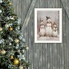 Three Snowman Pals White Framed Wall Art for Living Room, Holiday Wall Art Print for Home Decor, Bedroom Wall Art by Jo Moulton - 4 of 4