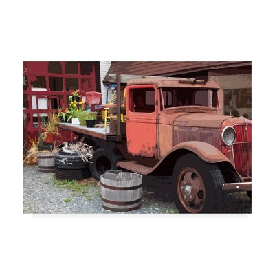 16" x 24" Memories Truck by Monte Nagler - Trademark Fine Art