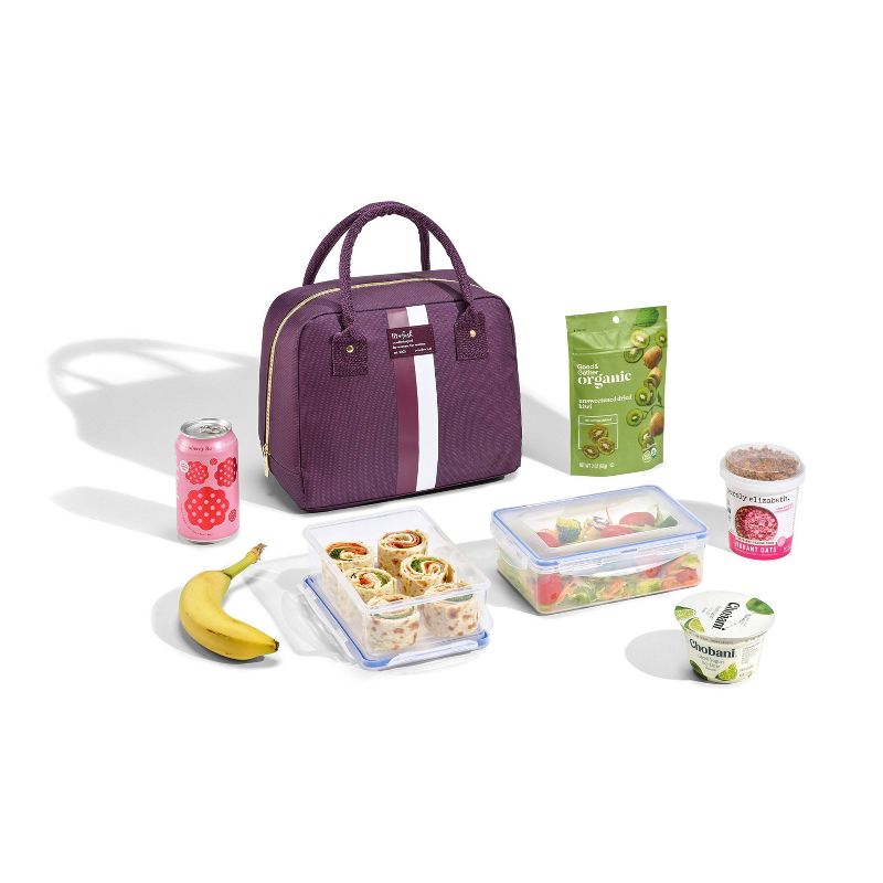 Fit &#38; Fresh Bloomington Lunch Bag - Plum, 3 of 10
