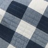 Camden Navy Quilted Throw - Levtex Home - 3 of 3