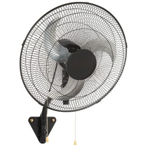 VEVOR Wall Mount Fan, 18 Inch, 3-speed High Velocity Max. 4000 CFM Oscillating Industrial Wall Fan, Commercial or Residential - 1 of 4