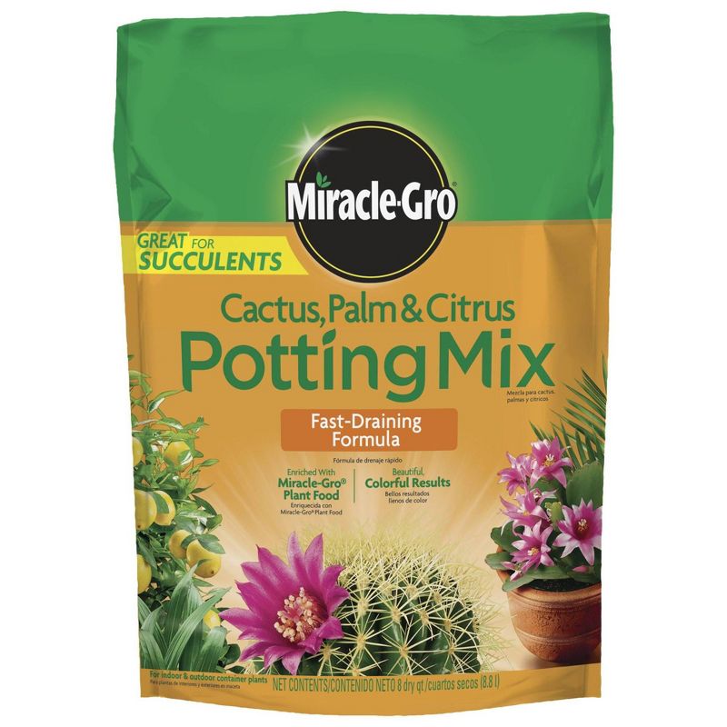 Miracle-Gro Cactus Palm Citrus Potting Soil - 8qt, 1 of 9