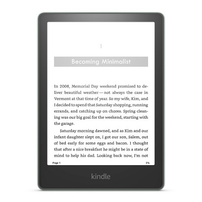 Amazon Kindle Paperwhite 32gb Signature Edition : Target