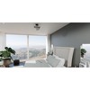 Quoizel Lighting 3 - Light Semi-Flush Mount in  Matte Black - 2 of 4