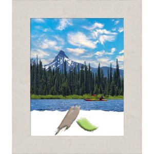 Amanti Art Rustic Plank White Picture Frame - 1 of 4