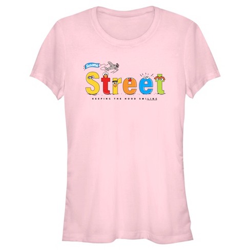 Junior's Sesame Street Keeping the Mood Smiling T-Shirt - image 1 of 4