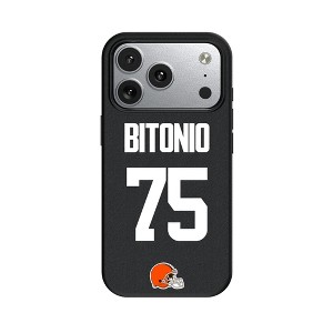 NFL Cleveland Browns Players Game Tactic MagSafe Compatible Cell Phone Case for Apple iPhone 17 Series - 1 of 4