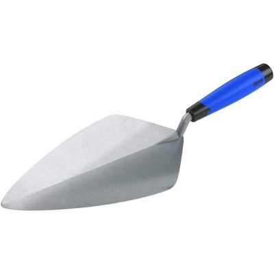 Bon Tool 72-629 Brick Trowel Forged 12-inch Wide London Comfort Handle