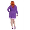 HalloweenCostumes.com 4X Women Plus Size Women's Scooby Doo Daphne Costume,  Purple Dress Outfit for Halloween, Purple/Green/Purple - 2 of 4