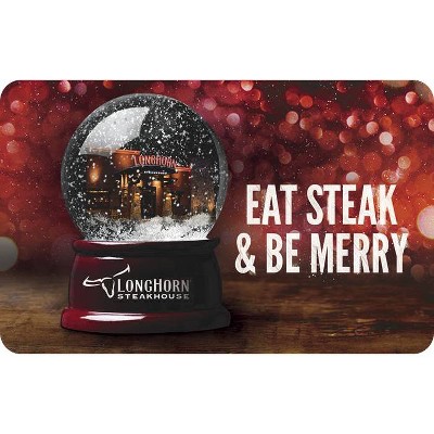Longhorn Steakhouse Gift Card