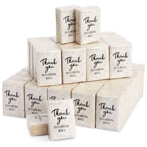 Sparkle and Bash 60 Pack Bulk Individual Pocket-Size Facial Travel Tissues for Party Favors at Weddings, Graduations, 3-Ply, 3 x 2 In - 1 of 4