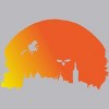 Men's Design By Humans Halloween witch silhouette By InfaredDesigns Tank Top - 2 of 4