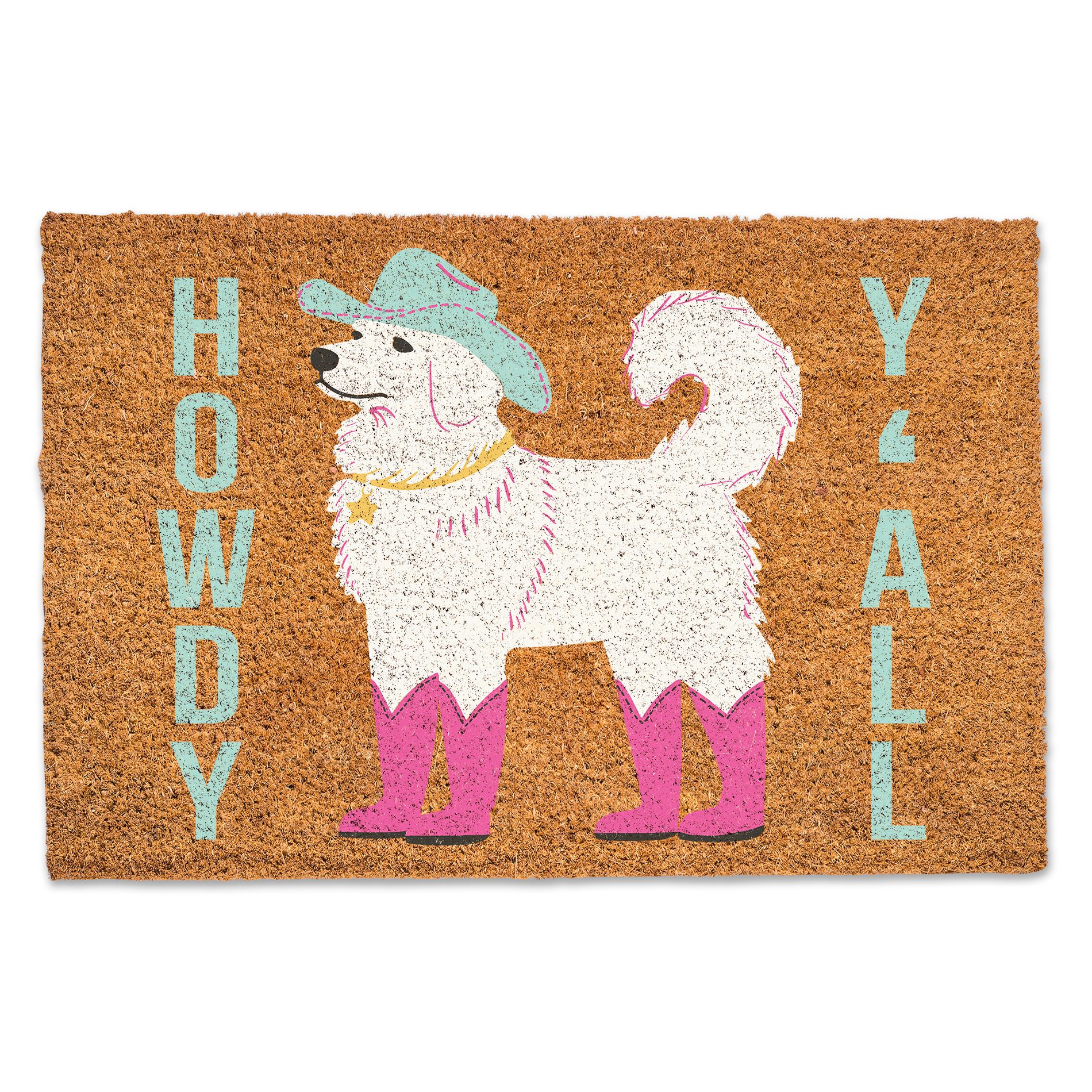 Creative Products Howdy Y'all 30 x 20 Door Mat