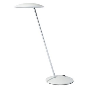 Pendulum LED Table Lamp White (Includes Energy Efficient Light Bulb) - Ore International
