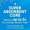 FitRight Fresh Start Incontinence & Postpartum Underwear for Women, XXL, Beige, Ultimate Absorbency, Disposable with Odor-Control by ARM & HAMMER - 3 of 4