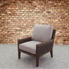 Courtyard Casual Bermuda FSC Teak Club Chair   FSC  Teak Rustic Taupe Stain with Weathered Gray Wicker  Fully Assembled - 2 of 4